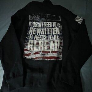 Nine Line Apparel Hoodie Men’s Medium  Blue - Constitution